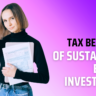 Tax benefits of sustainable energy investments