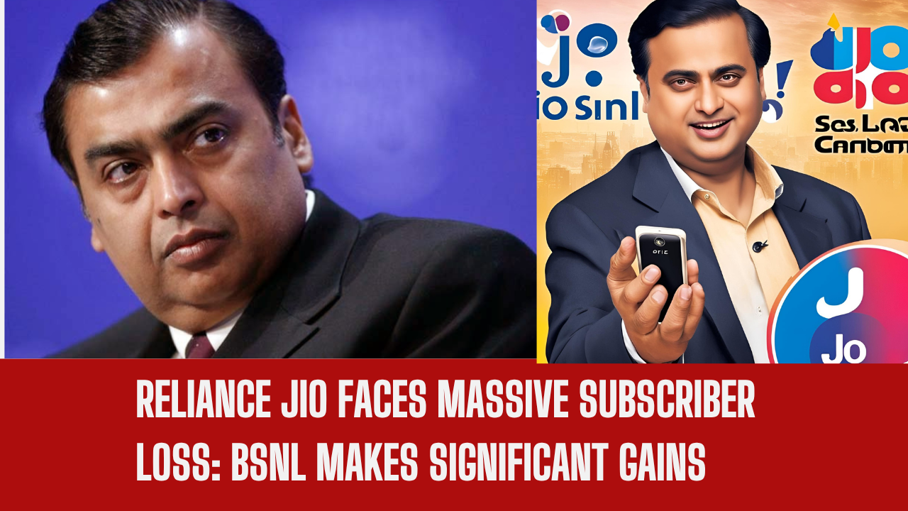 Reliance Jio Faces Massive Subscriber Loss: BSNL Makes Significant Gains